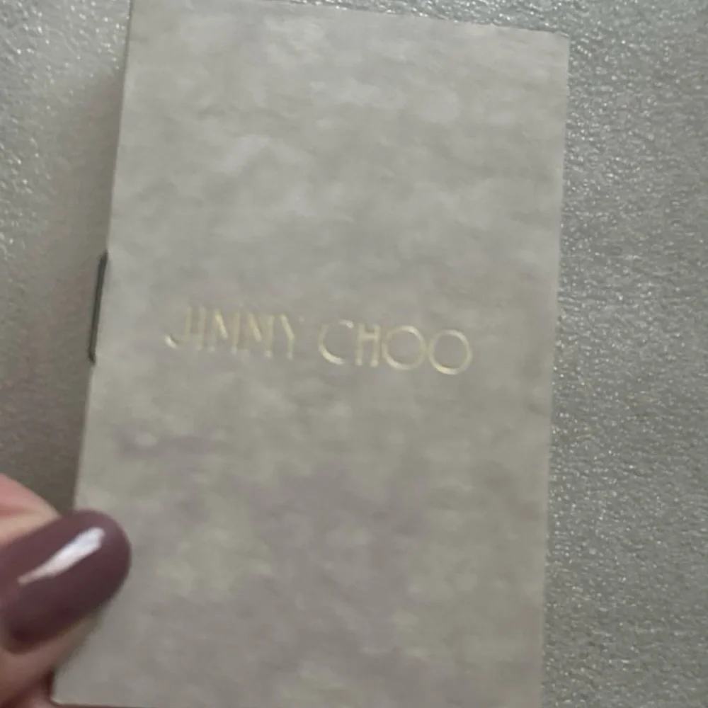 Jimmy Choo Sparkling Silver Heels - Picture 7 of 7